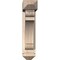 Ekena Millwork Olympic Arts and Crafts Smooth Bracket w/ Offset Brace, Douglas Fir, 5 1/2"W x 20"D x 24"H BKT0604X20X24OLY03SDF - alternate 3